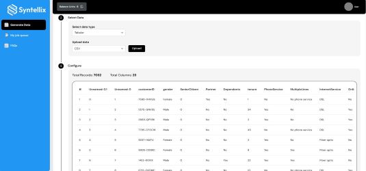 synthetic data generator